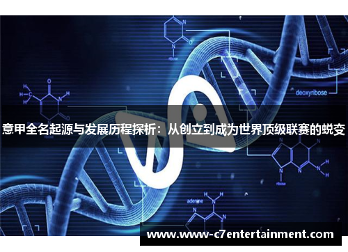 意甲全名起源与发展历程探析：从创立到成为世界顶级联赛的蜕变