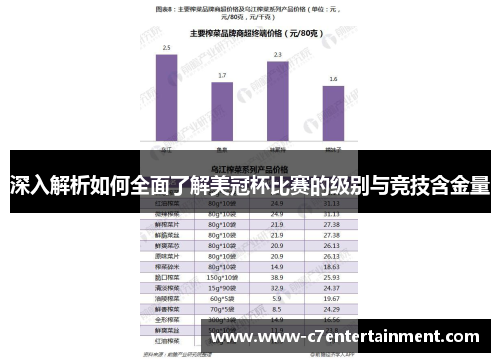 深入解析如何全面了解美冠杯比赛的级别与竞技含金量